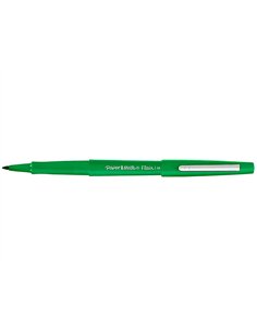Stylo-feutre paper mate flair original pointe moyenne 1mm longue durée de vie coloris vert. 2