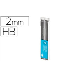 Mine liderpapel 2mm coloris noir étui 12 unités.