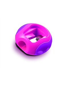 Taille crayon groove lyra plastique 1 usage diamettre de 11mm coloris assortis.