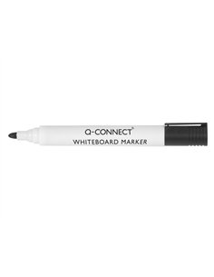 Marqueur q-connect tableau blanc pointe ogive tracé 2/3mm corps plastique encre base alcohol coloris noir. 2