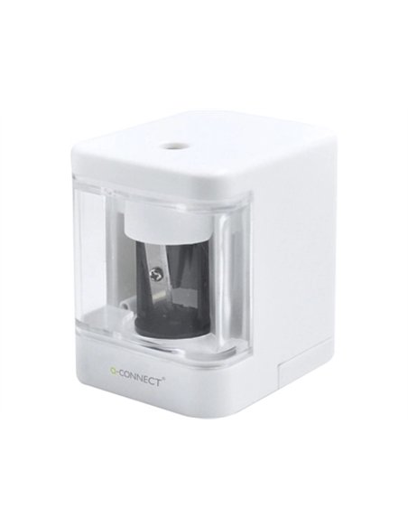 Machine à tailler q-connect électrique de bureau diamètre 6,5 à 8mm inclus câble usb/2 piles aa.