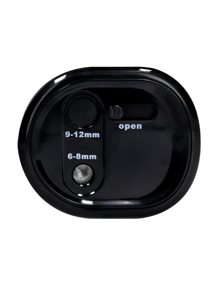 Taille-crayon q-connect electrique cable usb/4 piles aa affile lame diametre 6 a 12mm 2 usages.
