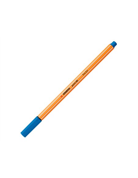 Stylo-feutre stabilo point 88 écriture fine 0.4mm 1000m pointe gainée métal pochette 10 coloris assortis.