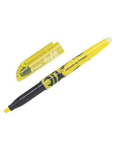 Surligneur pilot frixion light fluo natural pointe moyenne biseautee pochettes de 6 fluo assortis.