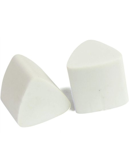 Recharge gomme taille-crayons liderpapel triangulaire sans pvc blister 2 unités.