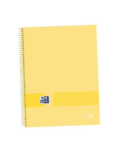 Oxford & You Europeanbook A4+ Couverture extra rigide - Cahier 80 feuilles - Format A4+ - Motif banane