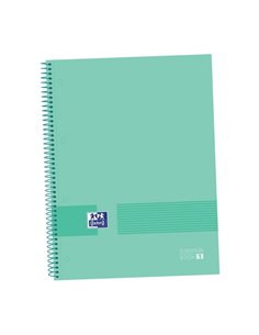 Oxford & You Cahier européen A4+ - Couverture extra rigide - 80 feuilles - Vert