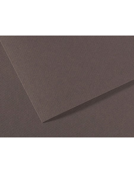 Papier dessin canson feuille mi-teintes n 345 grain gelatine haute teneur coton 160g 50x x65cm unicolore gris ardoise