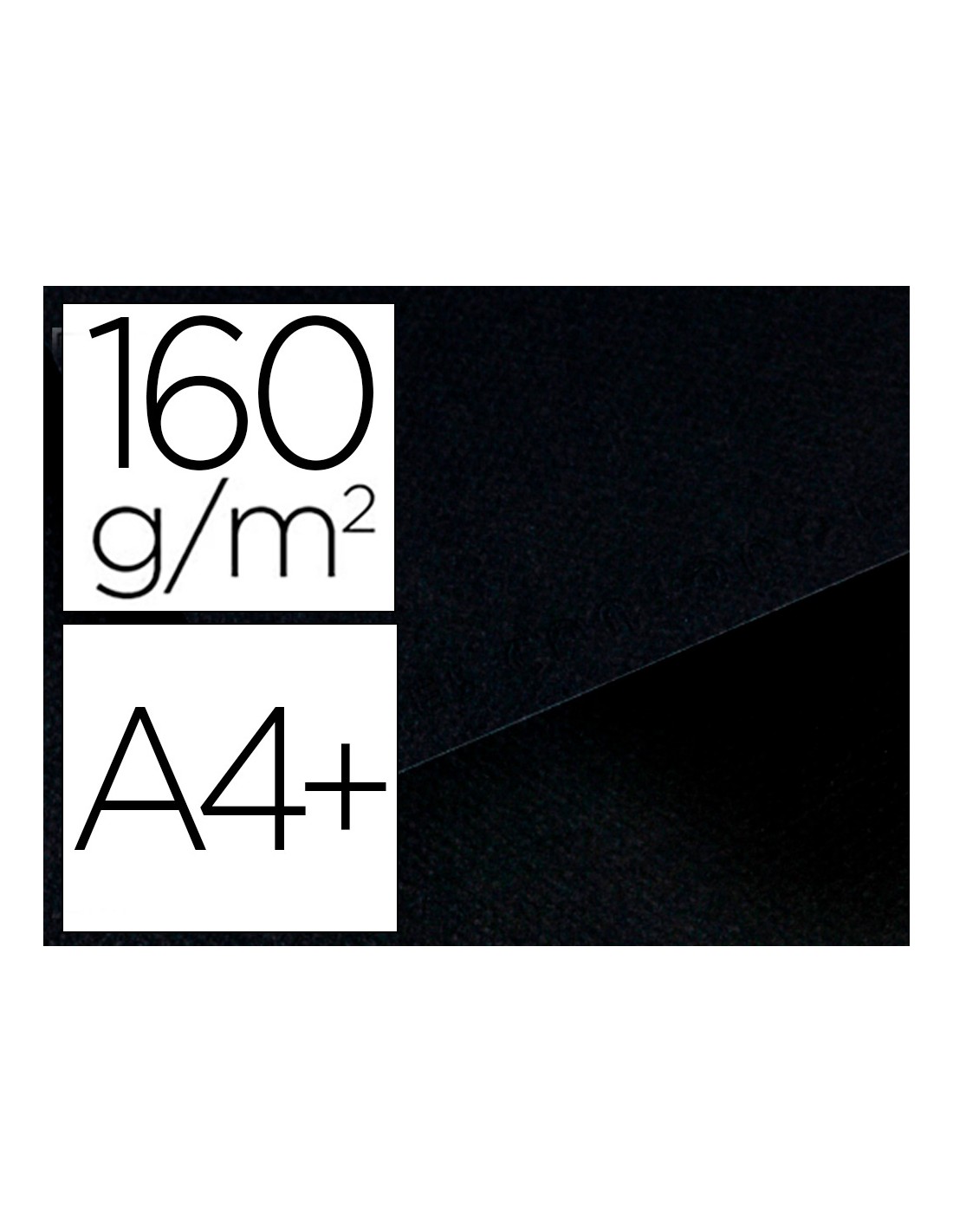 Bloc de papier dessin CANSON MI-TEINTES 160 g - A4 - noir