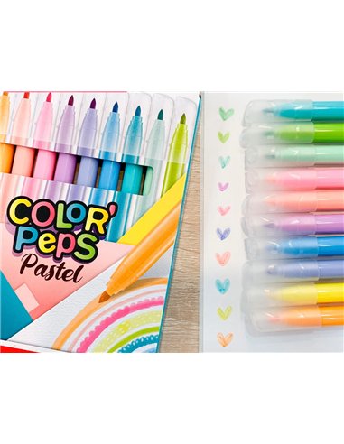 Stylo- feutre maped pastel pochette de 10.
