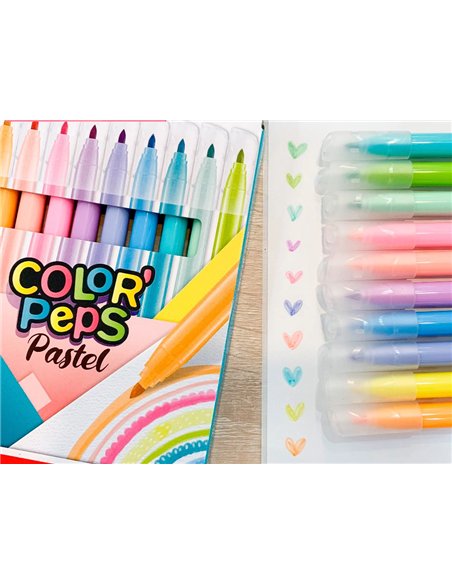 Stylo- feutre maped pastel pochette de 10.