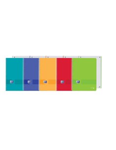 Oxford Live&Go Europeanbook 1 - Couverture plastique A4+ - 80 feuilles - Couleurs assorties