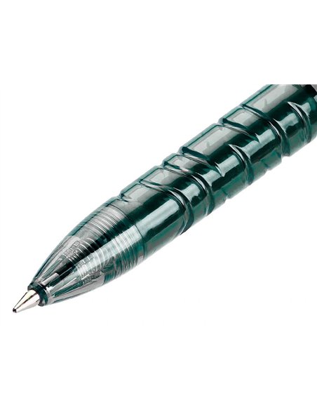Stylo-bille pilot b2p ecoball begreen retractable rechargeable. Pointe moyenne. Coloris rouge.