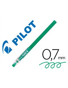 Frixion ball stick roller encre gel vert 0.7 mm.