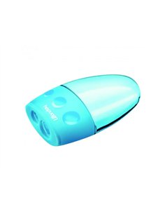 Taille-crayons wonday bobsy plastique 2 usages reserve coloris assortis.