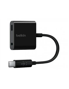 Adaptateur belkin port usb-c 18w et port auxiliare 3,5mm + recharge.