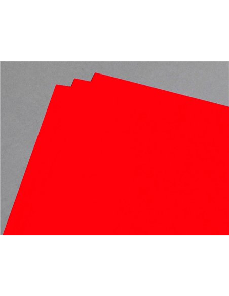 Papier clairefontaine multifonction laser couleur trophe a3 160g/m2 rouge corail parfaite opacite.
