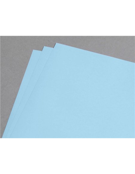 Papier clairefontaine multifonction laser couleur trophe a3 80g/m2 bleu vif parfaite opacite paquet 500.