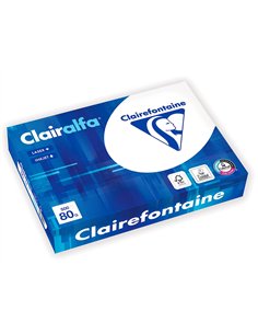 Papier clairefontaine smartprint haute qualite blancheur pour ecriture a4 50g blanc paquet 500 feuilles. 2