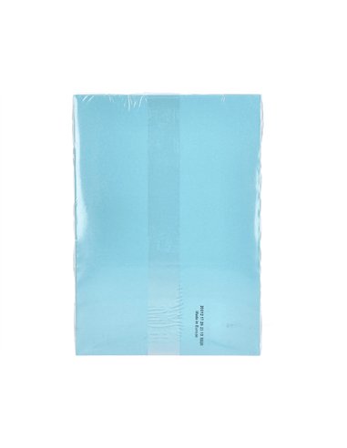 Papier couleur q-connect multifonction a4 80g/m2 unicolore celeste ramette 500 feuilles.
