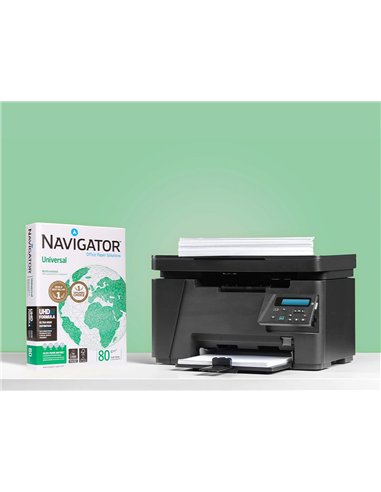 Papier navigator multifonction universal a4 80g blancheur 169 opacité 95 rigidité 120 qualité supérieure 500 feuilles.