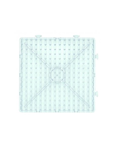 Plaque graine creative pour maxi perles a repasser carree 15x15cm.