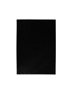 Plaque mousse liderpapel texture serviette 50x70cm 60g/m2 épaisseur 2mm unicolore noir. 2