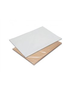 Papier kraft clairefontaine 70x100cm 60g coloris blanc paquet 25 feuilles.