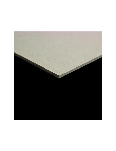 Carton clairefontaine 50x65cm epaisseur 2,5mm 1625g coloris gris 1 plaque.