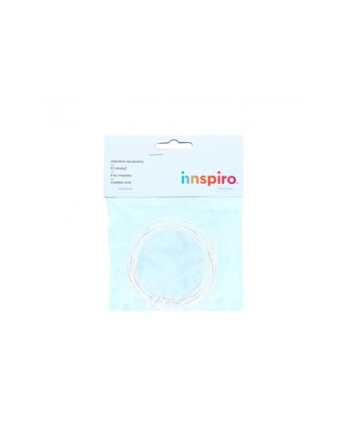 Fil metal papier innspiro 3mmx10m coloris blanc.