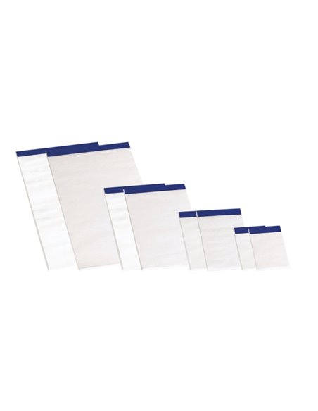 Bloc-notes agrafé Enri A7 sans couverture 4x4 80 feuilles - Format A7 compact - Sans couverture pour plus de commodité - Agrafé 