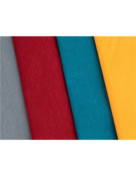 Papier crépon liderpapel 34g/m2 50cmx2.5m unicolore violet.