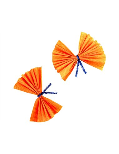 Papier crepon liderpapel rouleau 50cmx2,5m 85gr coloris rouge.