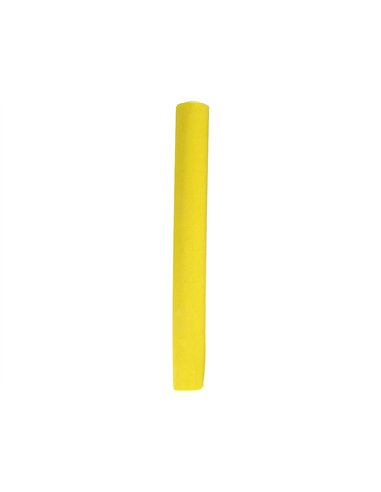 Papier crepon liderpapel rouleau 50cmx2,5m 85gr coloris jaune.