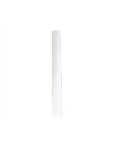 Papier crepon liderpapel rouleau 50cmx2,5m 85gr coloris blanc.