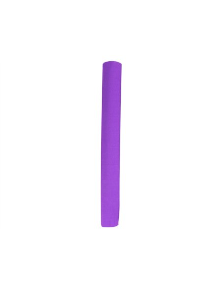 Papier crepon liderpapel rouleau 50cmx2,5m 85gr coloris violet.
