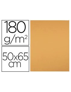 Papier cartonne liderpapel 50x65cm 180gr coloris noisette.