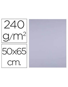 Papier cartonne liderpapel 50x65cm 240gr coloris lilas.