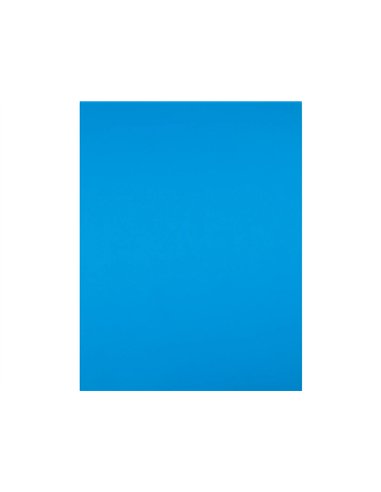 Papier cartonne liderpapel 50x65cm 180gr coloris turquoise paquet 25 feuilles.