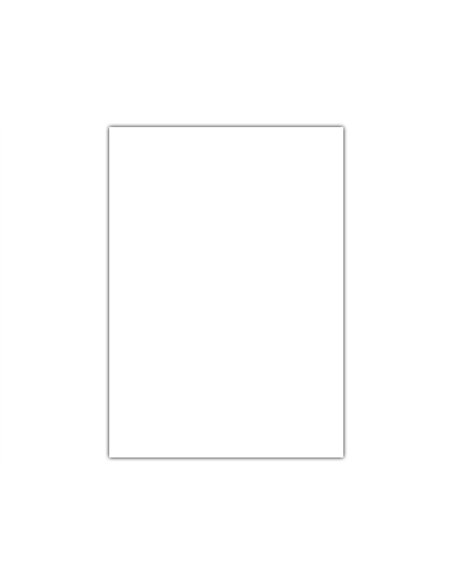 Papier cartonne liderpapel 50x65cm 180gr coloris blanc paquet 25 feuilles.