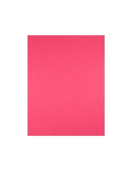 Papier cartonne liderpapel 50x65cm 180gr coloris fuchsia paquet 25 feuilles.