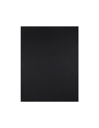 Papier cartonne liderpapel 50x65cm 180gr coloris noir paquet 25 feuilles.