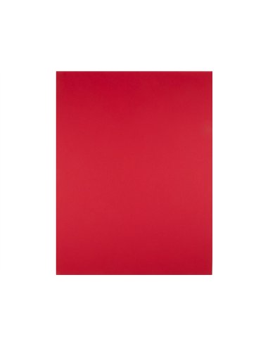 Papier cartonne liderpapel 50x65cm 180gr coloris rouge noel paquet 25 feuilles.
