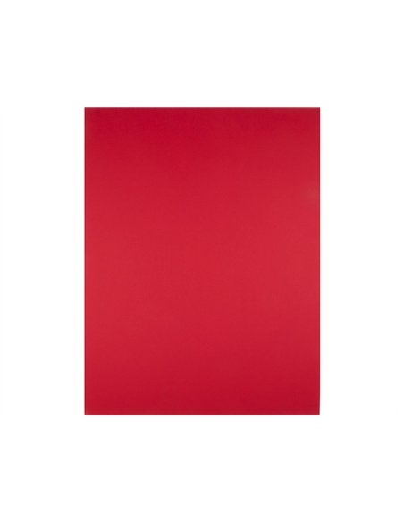 Papier cartonne liderpapel 50x65cm 180gr coloris rouge noel paquet 25 feuilles.