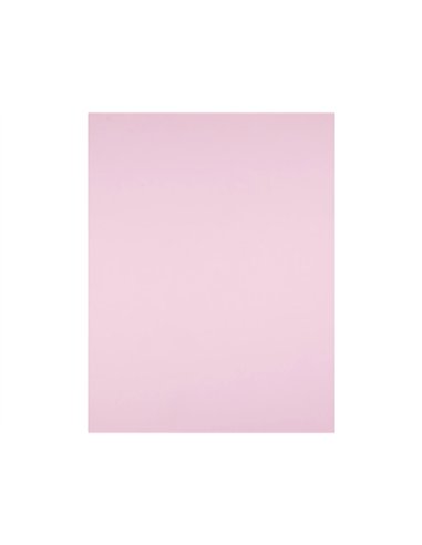 Papier cartonne liderpapel 50x65cm 180gr coloris rose paquet 25 feuilles.
