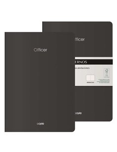 Cahiers Dohe en carton coloré - 300 g/m² - Couverture imprimée - Coins arrondis - Dos rond - Reliure cousue - 40 feuilles unies 