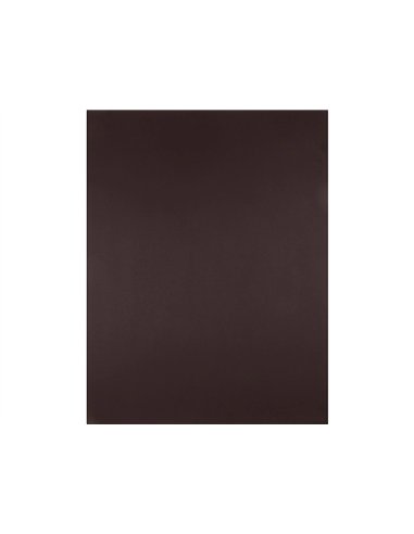 Papier cartonne liderpapel 50x65cm 240gr coloris marron paquet 25 feuilles.