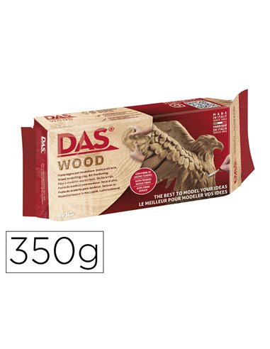 Pate a modeler das wood finition bois boite 350gr.