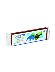 Patplume giotto matiere vegetale souple ne seche pas pain predecoupe 350g coloris marron.