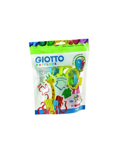 Assortiment emporte pieces canson plastique 4 cm et 1 rouleau en bois 16 unites coloris assortis.